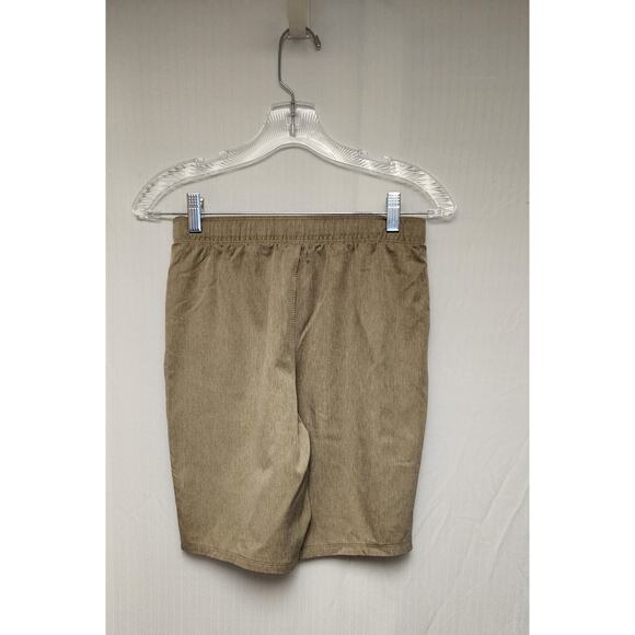 Jordan & Hurley Boys Hybrid Pull-On 15"Shorts Youth Elastic Waist Khaki Sz Large - Picture 5 of 10
